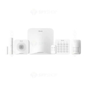 Kit alarma wireless Hikvision Hilook ALARM-A201PS-KIT1-16WE, 16 zone, WiFi/4G LTE, 868 MHz, PIR, pet imunity, plug and play