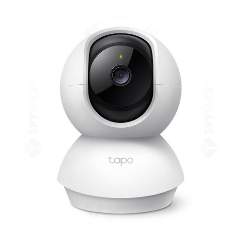 Camera supraveghere interior smart PT WiFi TP-Link Tapo C200C, 2 MP, 4.0 mm, IR 12 m, 2.4 GHz, microfon si difuzor, sirena 93 dB, control vocal, slot card