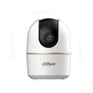 Camera supraveghere WiFi de interior Dahua H5A, Pan/Tilt 360, 5MP, WiFi 6, Vedere nocturna IR 10 m, Detectie AI persoane si animale, Urmarire automata, Patrulare presetata, Mod confidentialitate, Microfon si difuzor, Slot microSD