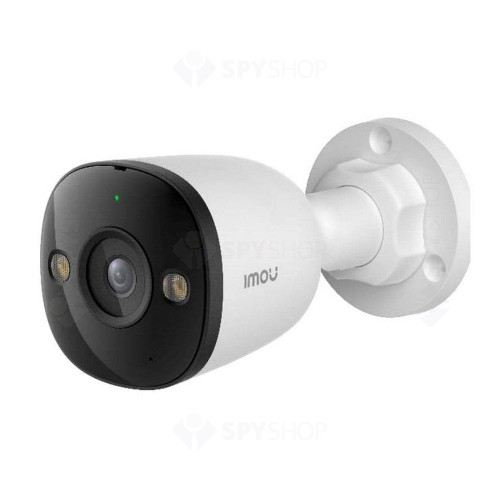 Camera supraveghere IP exterior Imou IPC-PS3EP-5M0-0280B, 5 MP, 2.8 mm, IR 30 m, microfon si difuzor, slot card, smart detection, PoE