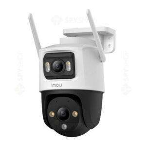 Camera supraveghere IP WiFi cu lentila duala Imou Cruiser Dual PT Full-Color IPC-S7XP-10M0WED, 5+5 MP, 2x 3.6 mm, IR/lumina alba 30 m, microfon si difuzor, slot card, auto smart tracking