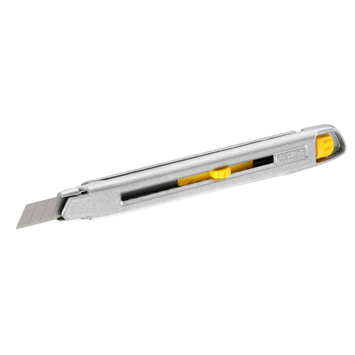 Stanley 0-10-095, Cutter interlock metalic, 135mm + o lama segmentata 9mm