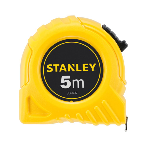 Stanley 0-30-497, ruleta clasica 5m, protectie Tylon, tru-zero, 5m x 19mm, blister