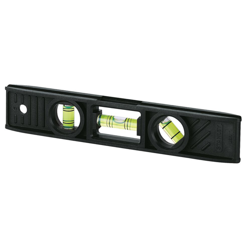 Stanley 0-42-294, nivela torpedo, din plastic, 20 cm, 3 fiole blister