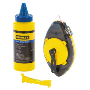 Stanley 0-47-465, set pentru trasat powerwinder cu flacon cu praf de creta albastra, blister