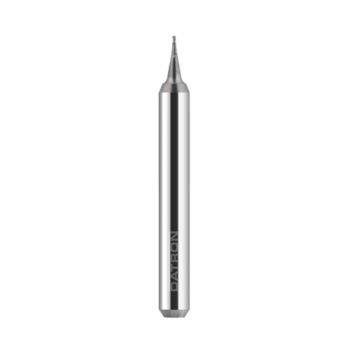 Freza cu varf rotund, 2 caneluri, Datron 00684004, R 0.2, 0.4x1.2x3.0mm