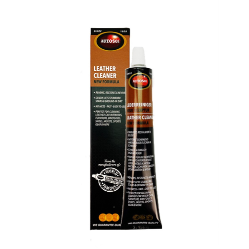 Autosol Leather Cleaner, Pasta de curatat pentru piele, 75ml