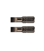 Set 2 biti pentru insurubare, profil drept, Felo, 3.5x0.6mm, 25mm