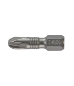 Bit Torsion profil Pozidrive, Felo, C6.3, PZ1, 25mm