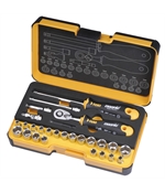 Trusa chei tubulare si accesorii Felo R-GO, 1/4", 27 piese