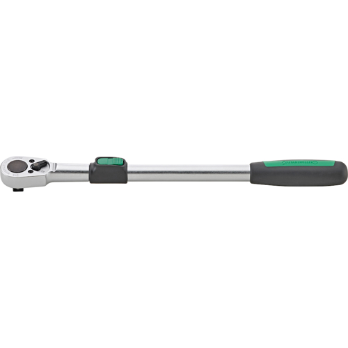 Stahlwille 13160000, Antrenor cu clichet telescopic 516, prindere 1/2" cu blocare prin bila, lungime 630mm, 36 dinti, doar pentru antrenare manuala