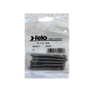 Set 5 biti Felo, seria Industrial profil patrat, E6.3, SQ 2 (2.80mm), 70mm