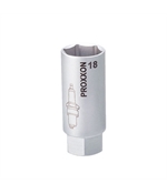 Cheie tubulara pentru bujii, Proxxon 23551, 18mm cu prindere 3/8"