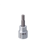 Cheie HEX, Proxxon 23576, 5mm, cu prindere 3/8"