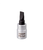 Varf surubelnita drept FD 5.5 cu prindere 1/4", Proxxon 23739