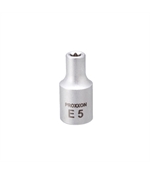 Cheie tubulara torx exterior E5, Proxxon 23790, 1/4"