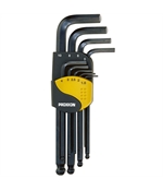 Proxxon 23946, Set 9 chei L HEX, lungi, cap cu bila, HEX 1.5-10mm
