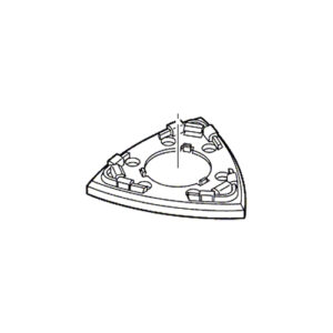 SKIL 2610394263, Kit placa de baza pentru slefuitorul multifunctional Octo 7207