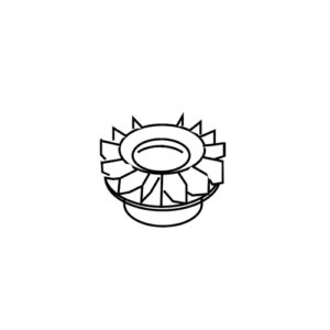 Proxxon 27110.56-Piesa de schimb, ventilator