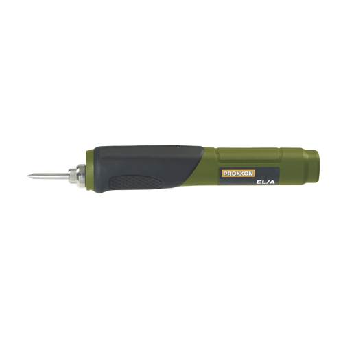 Proxxon 28142, Aparat de lipit fara fir EL/A, LED, 470°C, accu 3.6V 2.0Ah, inclusiv incarcator si rezerva cositor