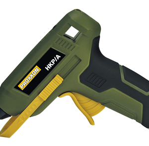 Proxxon 28190, Pistol de lipit cu acumulator GlueGun HKP/A, 135 - 170°C, include 4 batoane si incarcator, functional cu batoane de 7mm