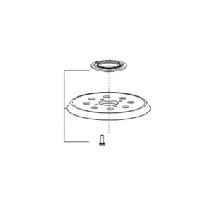 SKIL 2826632001, Kit placa de baza pentru slefuitoarele 7480 si 3745
