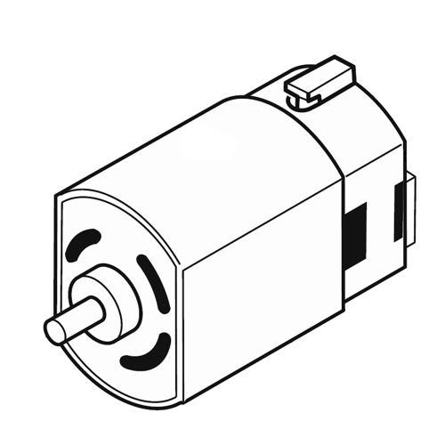 Proxxon, 28472.22-Piesa de schimb, motor, de la 03/2012 SN211223