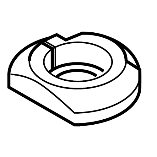 Proxxon 28547.07-Piesa de schimb, flansa