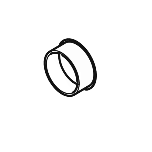 Proxxon 28547.25-Piesa de schimb, inel de centrare