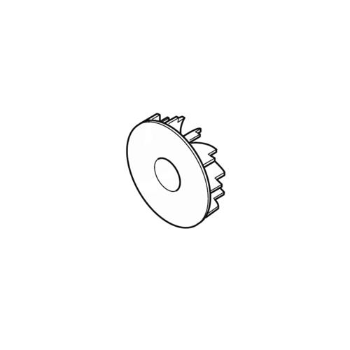 Proxxon 28547.35-Piesa de schimb, ventilator