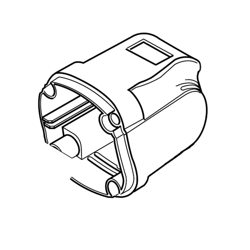 Proxxon 28547.43-Piesa de schimb, corp carcasa