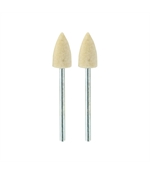 Set biax-uri conice pentru lustruire, din pasla, Proxxon 28801