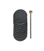 Set discuri debitoare din oxid de aluminiu, 22mm, 10 buc, Proxxon 28808
