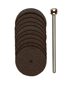 Set discuri debitoare din corindon, 22mm, 10 buc, Proxxon 28810
