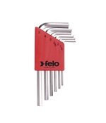 Felo 34500601, Set 6 chei L HEX, scurte, HEX 1.5-5.0mm