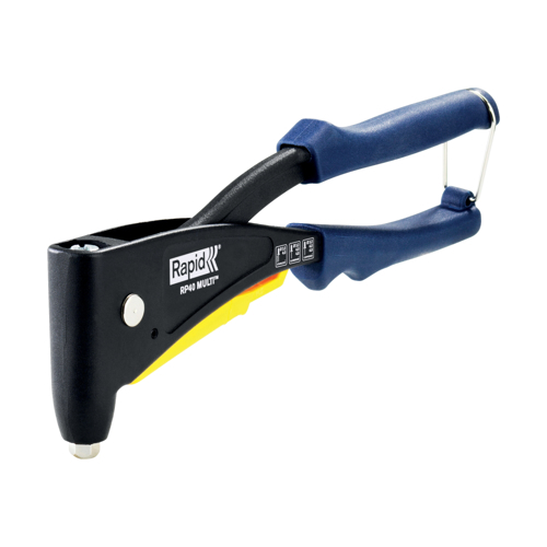 Rapid 5001139, Cleste pop nituri RP40, cap de nituire universal, etrier incorporat, 3.2/4.0/4.8mm