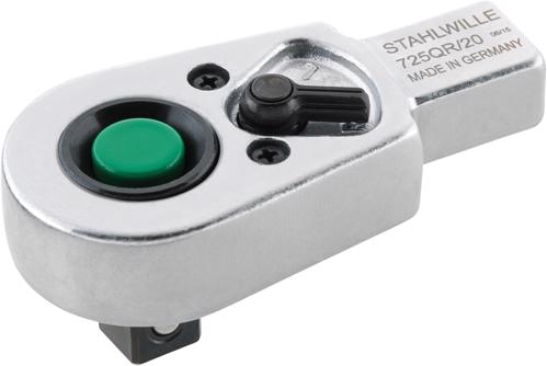 Cap clichet cheie dinamometrica, Stahlwille 725QR/20, 36 dinti, max 200Nm, prindere 14x18 mm, patrat 1/2"