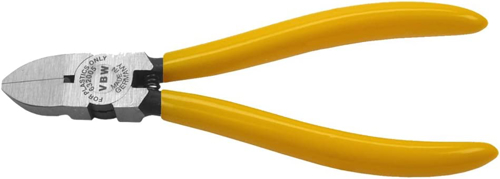 VBW cleste cu taiere laterala pentru plastic, 120 mm