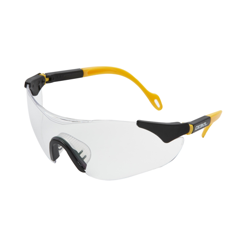 Gebol 730001, Ochelari de protectie Safety Comfort din policarbonat, lentile incolore, clasa optica I, protectie UV, marime universala