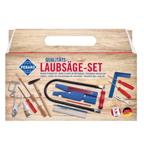 Pebaro 925P, Set traforaj, burghiu + masa de taiat cu locas de fixare + set extins de unelte
