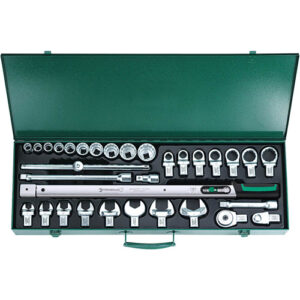 Set cheie dinamometrica + 32 de piese 730R/40/32 quick, 80-400 Nm