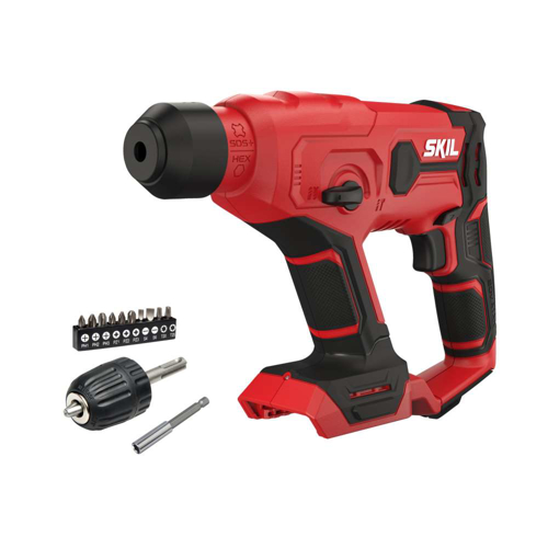 SKIL 3810 CA Rotopercutor cu acumulator RH1E3810CA, 3 in 1, SDS+, 1J, 0-900 rpm, doar corpul, + accesorii