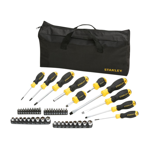 Stanley STHT0-70887, Set de insurubat, 48 de piese + geanta textila