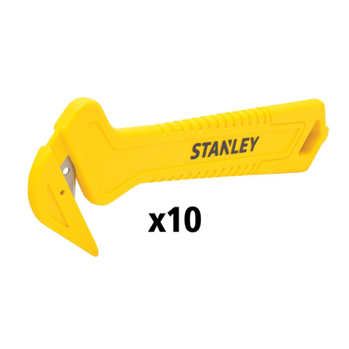 Stanley STHT10355-1, Set 10 bucati cutter pentru carton, lama tip carlig