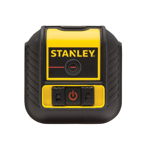 Stanley STHT77502-1, nivela laser cross 90, cu linie in cruce + un fascicul 90 grade, lumina rosie, auto-nivelare, prindere cu clema, QuickLink, raza actiune 12m, include 2 baterii AA, clema si husa