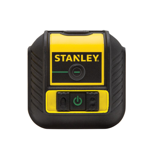 Stanley STHT77592-1, nivela laser cross 90, cu linie in cruce + un fascicul 90 grade, lumina verde, auto-nivelare, prindere cu clema, QuickLink, raza actiune 12m, include 2 baterii AA, clema si husa