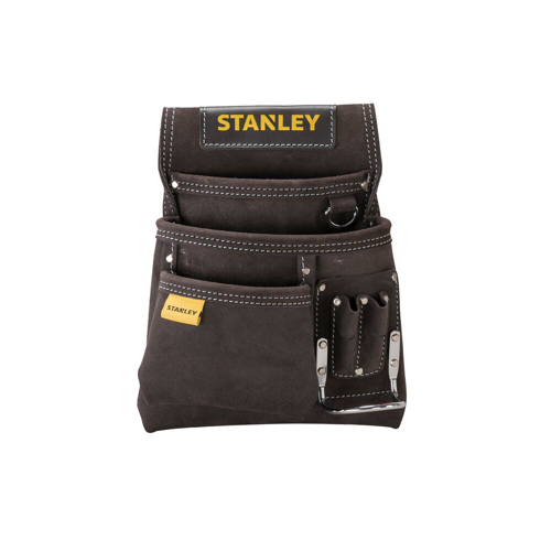 Stanley STST1-80114, suport din piele pentru curea, 3 buzunare pentru scule