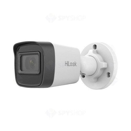 Camera supraveghere exterior IP HikVision HiLook IPC-B141H-C, 4 MP, 2.8 mm, IR 20 m, detectie miscare, PoE