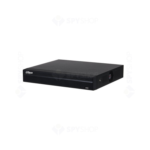 NVR Dahua NVR4108HS-8P-4KS3, 8 canale PoE, 12 MP, 160 Mbps, detectie faciala, protectie perimetrala, functii smart
