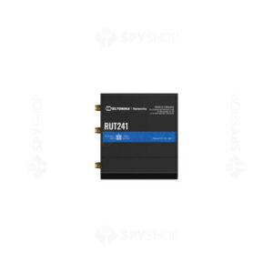 Router industrial IP Teltonika RUT241, 4G/LTE, WiFi, Ethernet, SMS, 10/100 Mbps, IoT